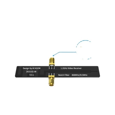 Acasom 1200-1300MHz Notch Filter per ricevitori a banda di 1080MHz