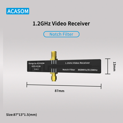 Acasom 1200-1300MHz Notch Filter per ricevitori a banda di 1080MHz