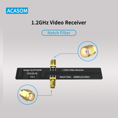 Acasom 1200-1300MHz Notch Filter per ricevitori a banda di 1080MHz