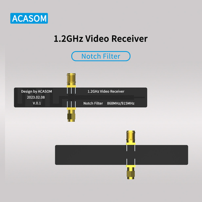 Eliminare le interferenze 1080MHz Bandpass Notch Filter per le parti di droni 868/915GHz