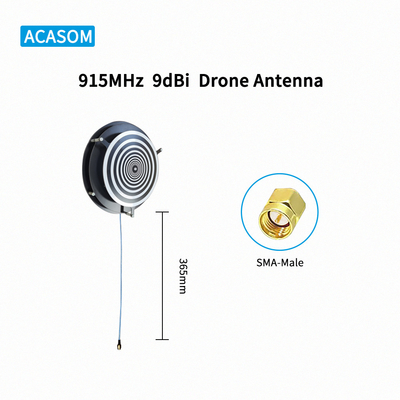 900MHz 915MHz 50W High Gain FPV Drone Antenna con chipset PCBA personalizzato SMA Maschio