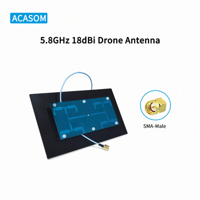 900MHz 915MHz 50W High Gain FPV Drone Antenna con chipset PCBA personalizzato SMA Maschio
