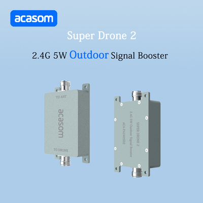 2.4G 5W Outdoor Super Drone Signal Booster 2.5dB Rumore E 1 μS Switch Time Delay
