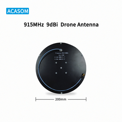 Larghezza di raggio verticale 57.3° 9dBi FPV Drone Antenna per UAV con SMA Maschio