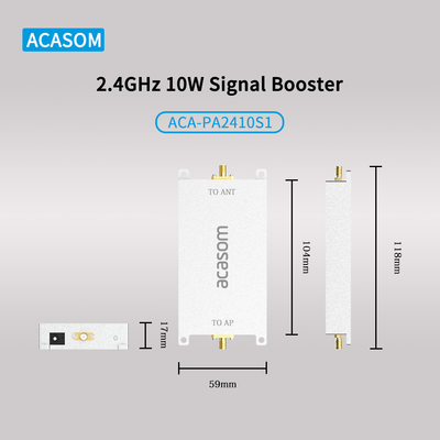 Amplificatore del segnale del drone 2.4GHz 10w 20w 40w 100w con funzione di interferenza