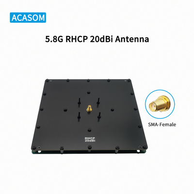 Antenna per droni a lungo raggio per amplificatori ad alta potenza