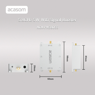 5w 5.8GHz amplificatore del segnale per il range di frequenza 5.725-5.85GHz