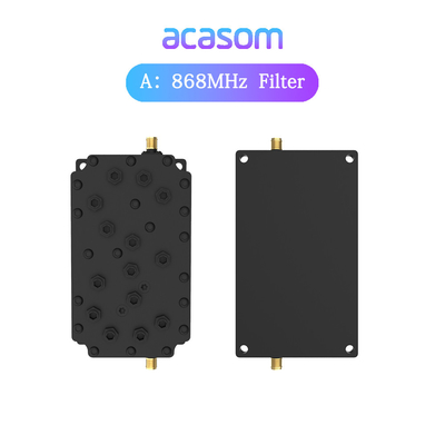60dB Rifiuto 868MHz Filtro di cavità per la rete dell'elio 868M SAW Filtro Lora HNT 863M