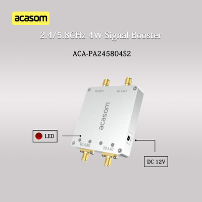 Amplificatore di segnale a doppio canale da 2,4 GHz a 5,8 GHz Potenza massima di uscita P1dB 36dBm 4W