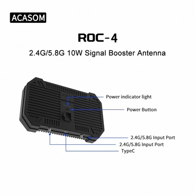10W RF Transceiver 8000mAh Dual Band Drone Signal Extender Dji UAV Amplificatore