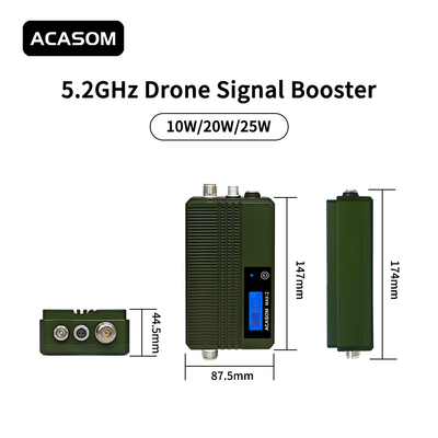 Estensore di segnale da drone leggero da 10W a 5.2GHz per voli più lunghi