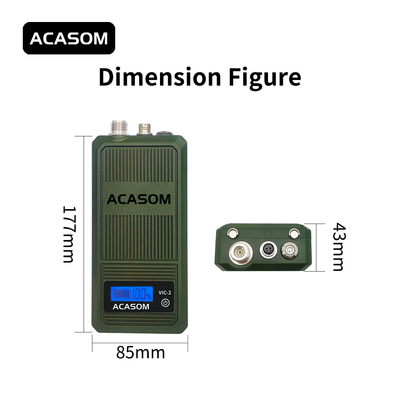 300MHz-400MHz 50W Drone interferitore radio portatile impermeabilizzazione